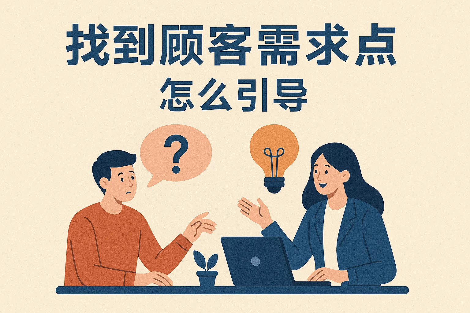 找到顾客需求点怎么引导