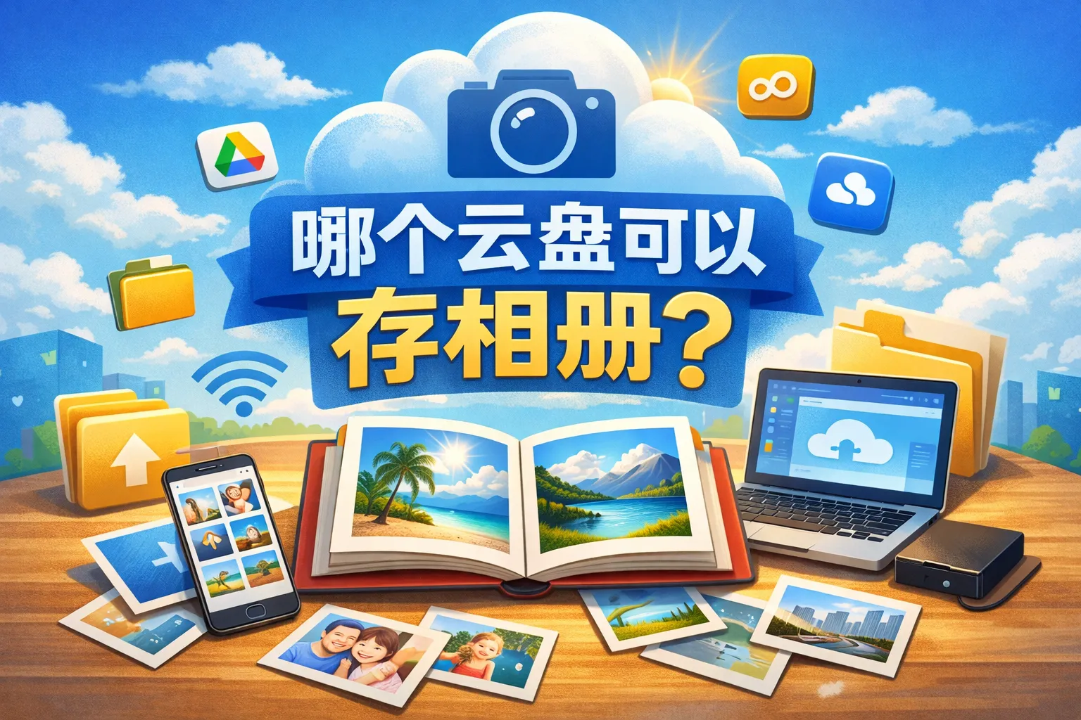 哪个云盘可以存相册