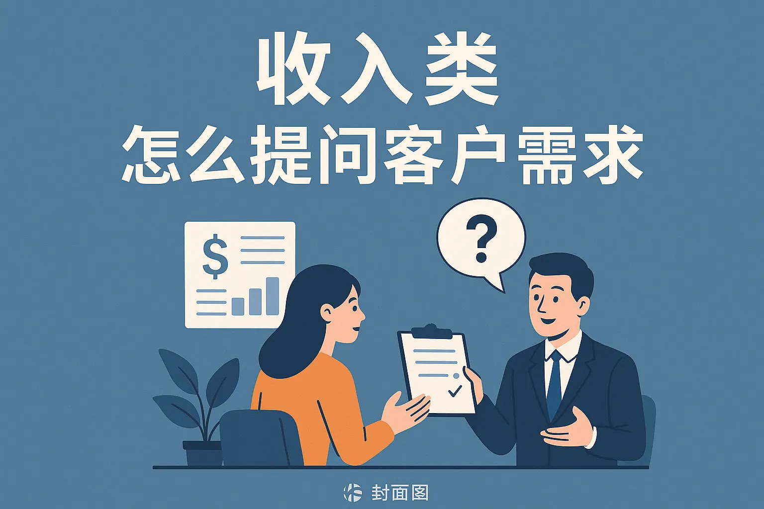 收入类怎么提问客户需求