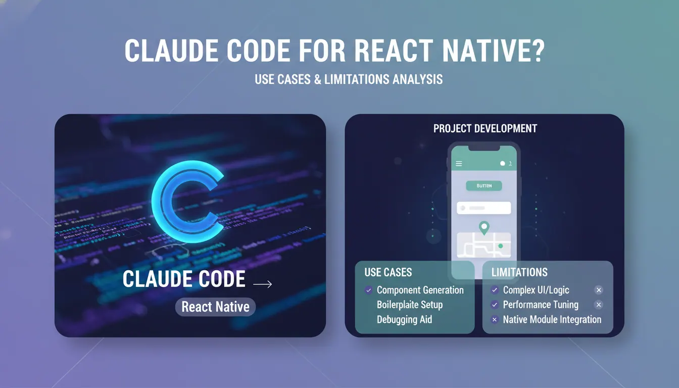 Claude Code 适合用 Claude Code 做 React Native 项目吗？适用场景和限制分析