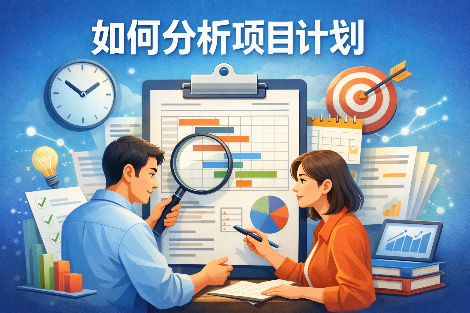 如何分析项目计划