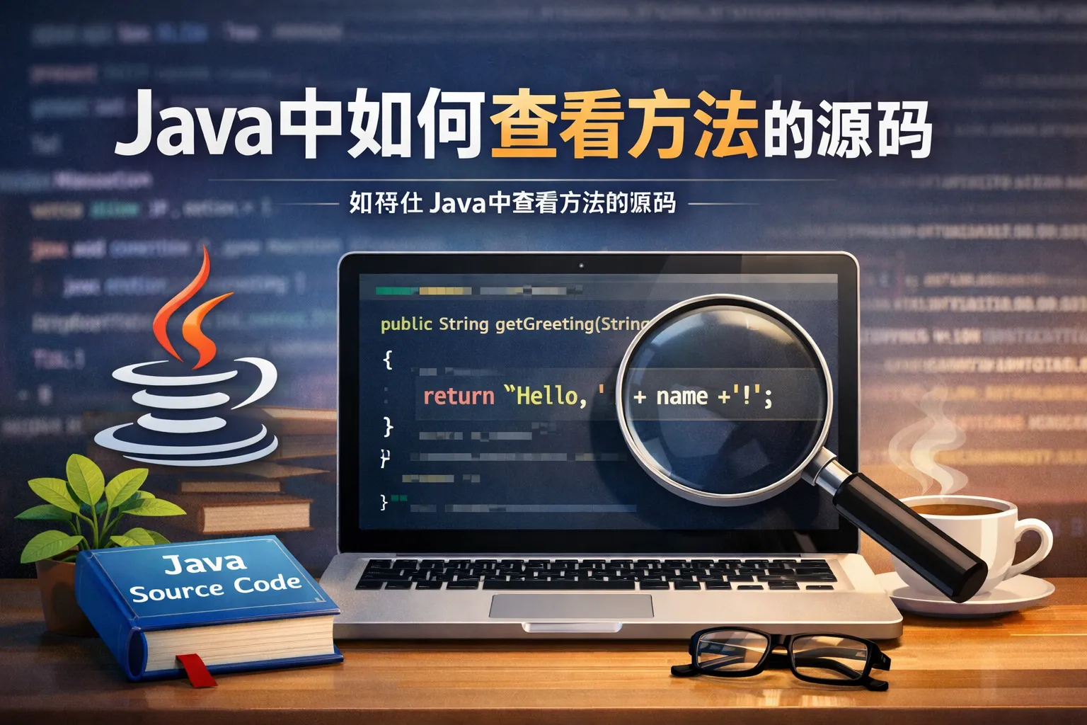 java中如何查看方法的源码