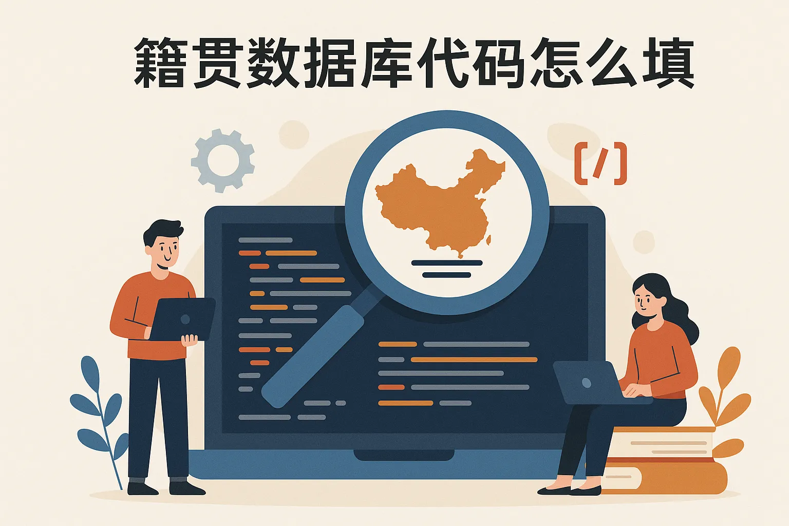籍贯数据库代码怎么填