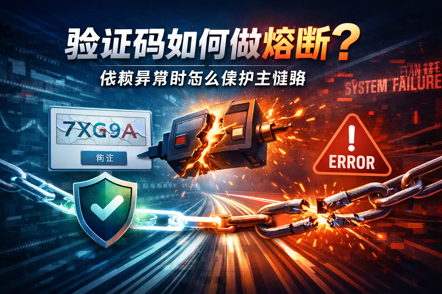 验证码如何做熔断?依赖异常时怎么保护主链路