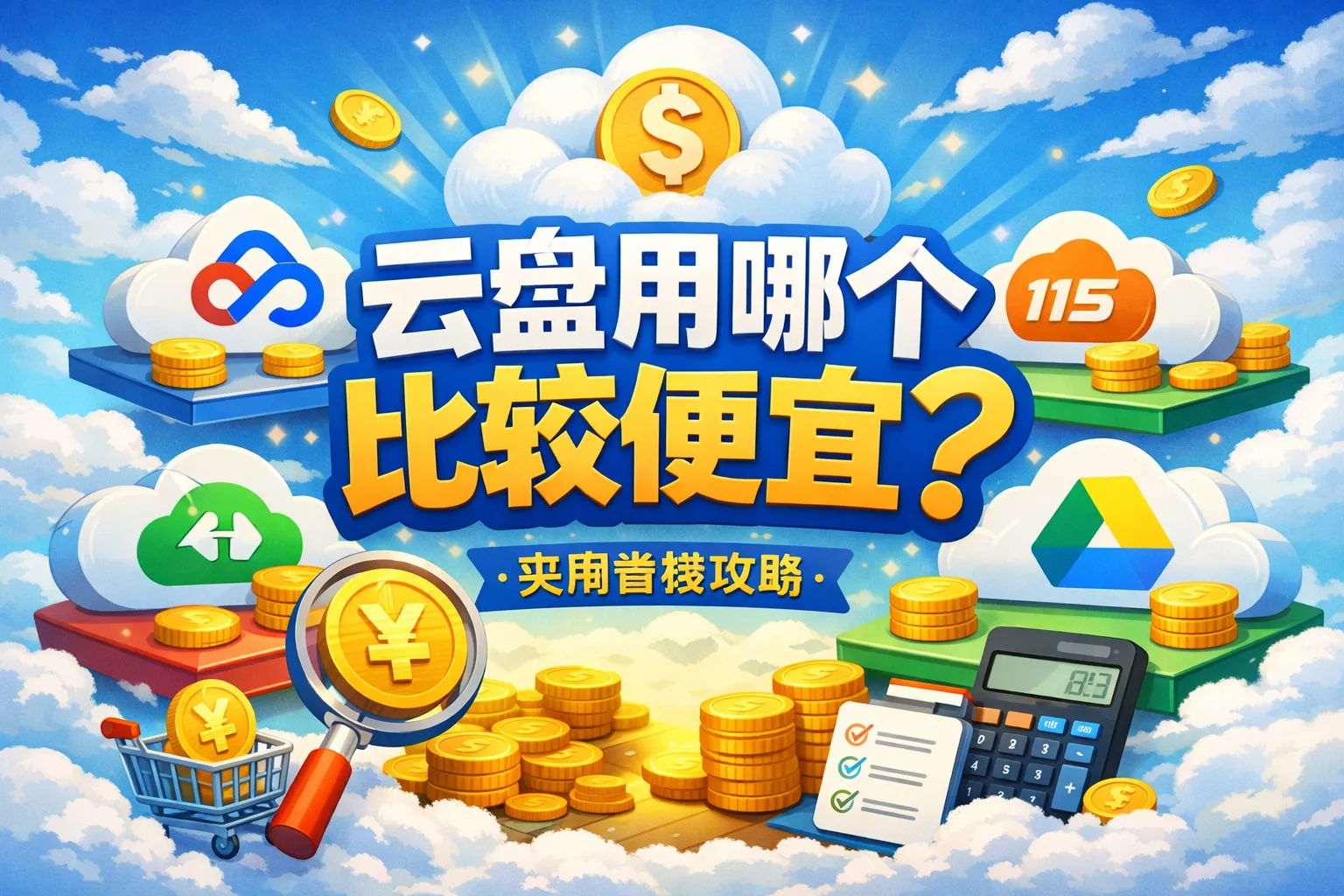 云盘用哪个比较便宜
