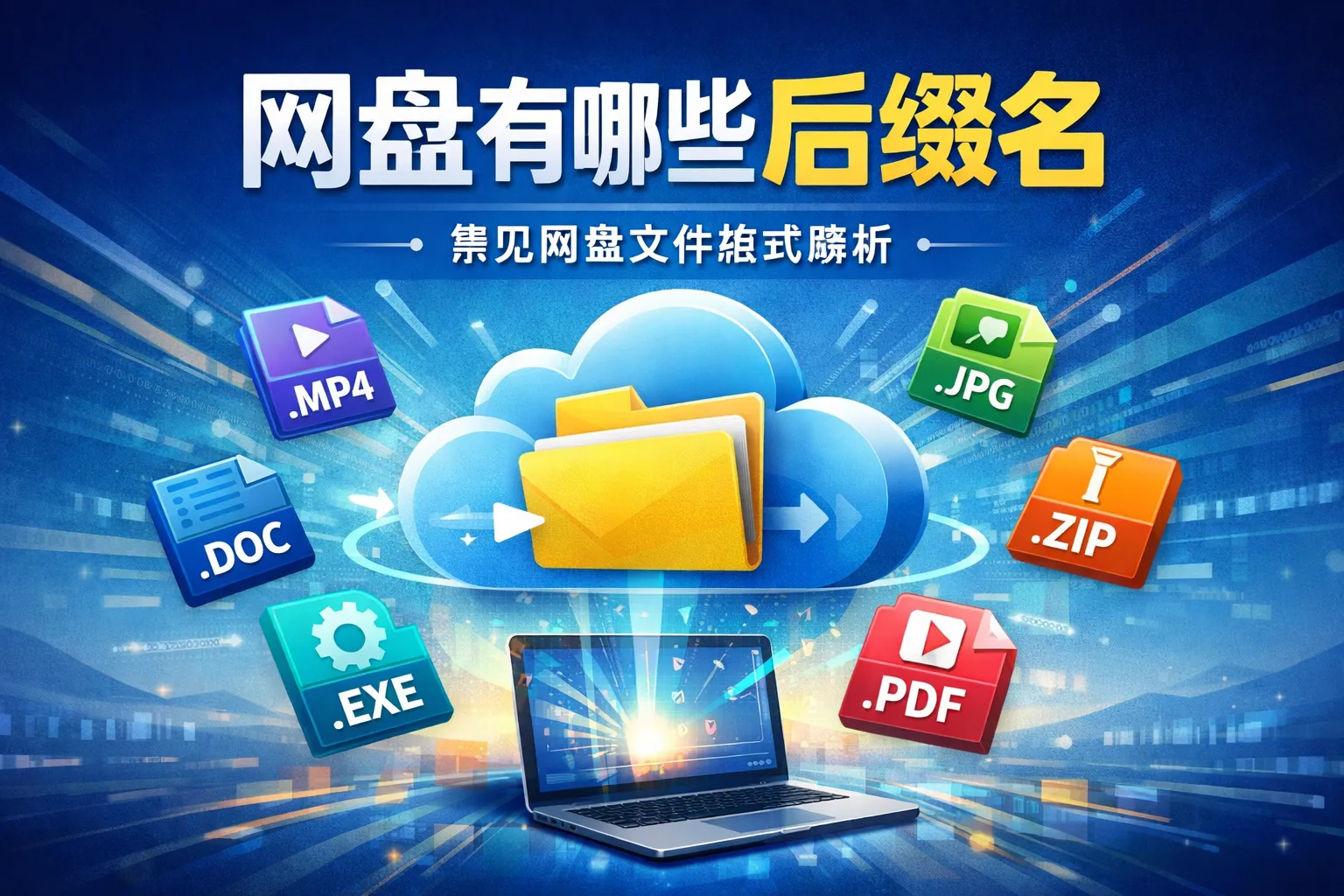 网盘有哪些后缀名