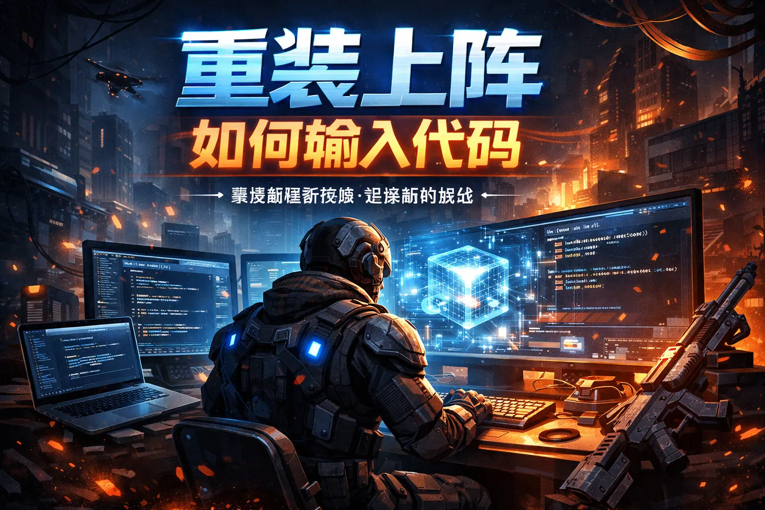 重装上阵如何输入代码