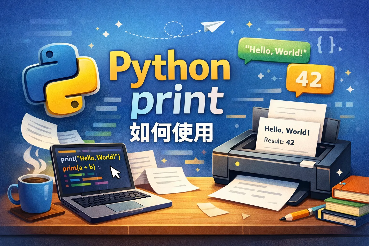 python print如何使用