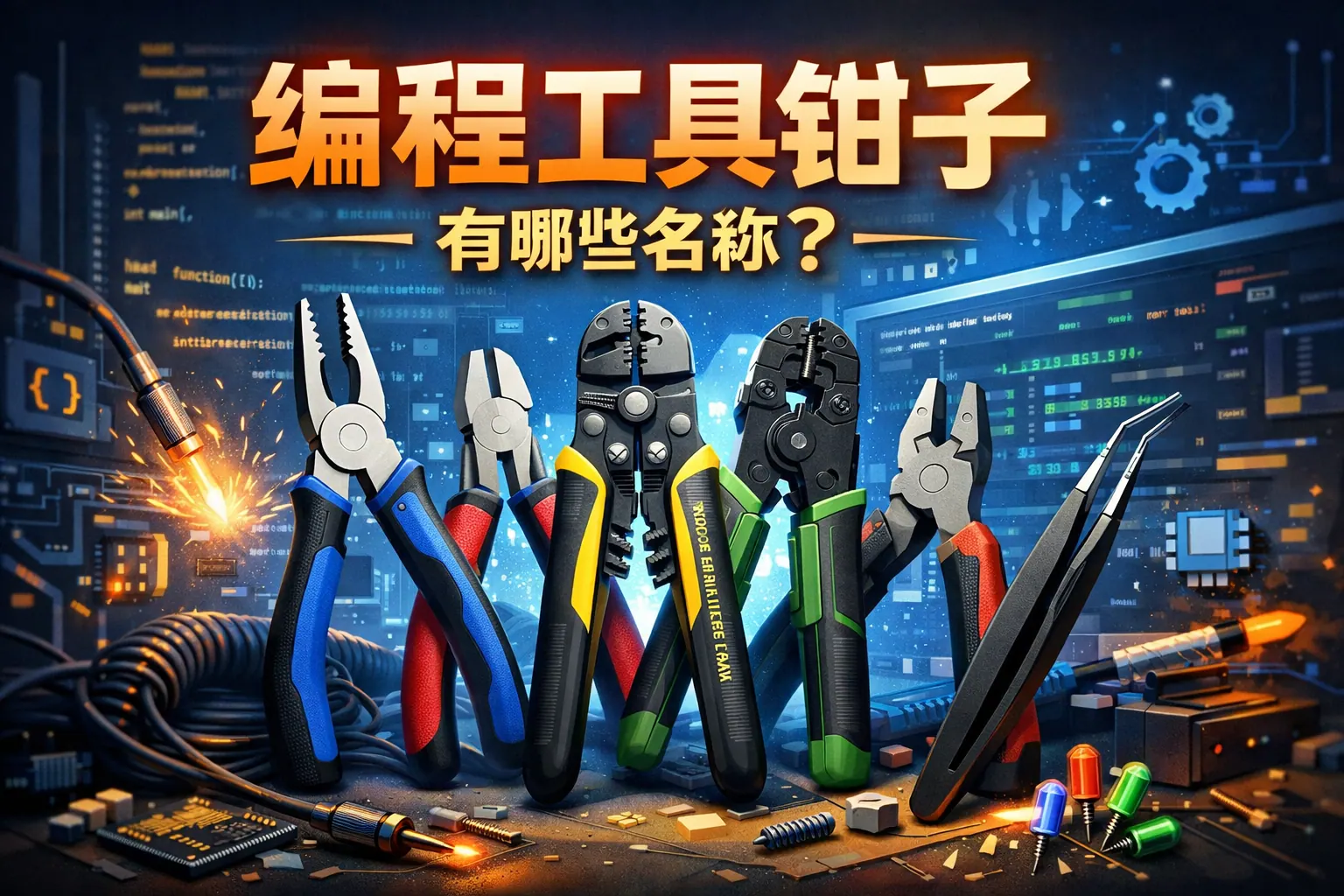 编程工具钳子有哪些名称