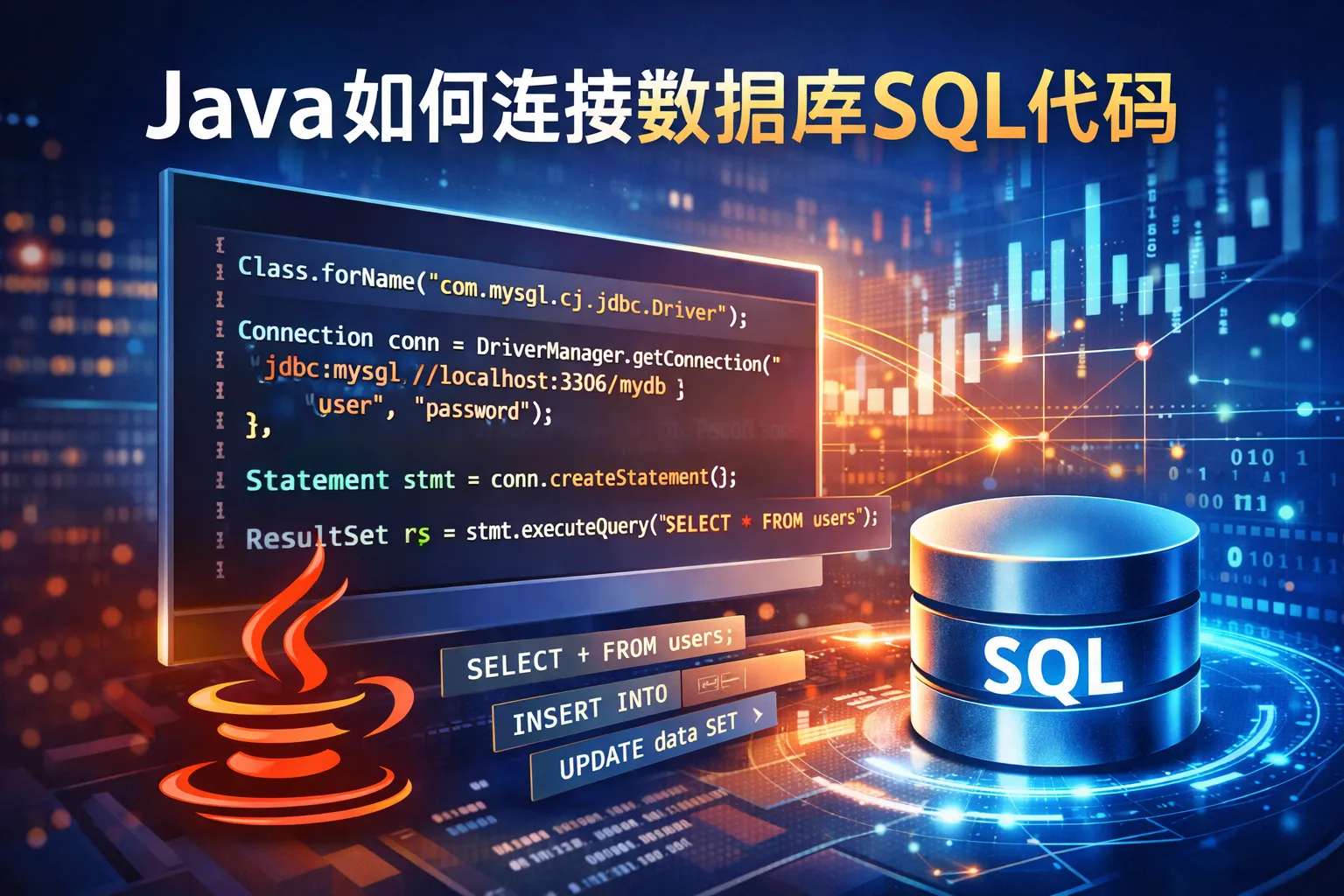 java如何连接数据库sql代码