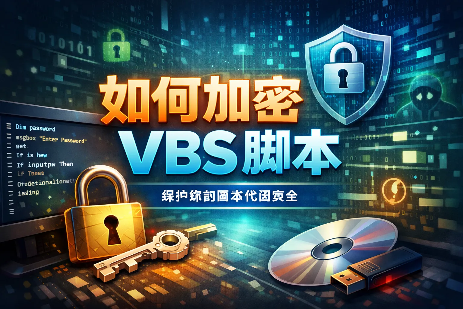 如何加密vbs脚本