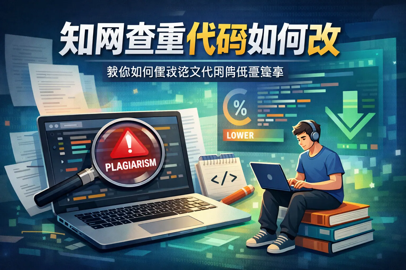 知网查重代码如何改