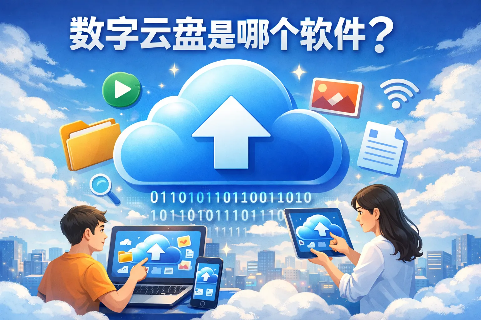 数字云盘是哪个软件