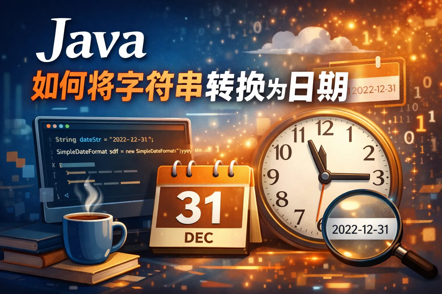 java如何将字符串转换为日期