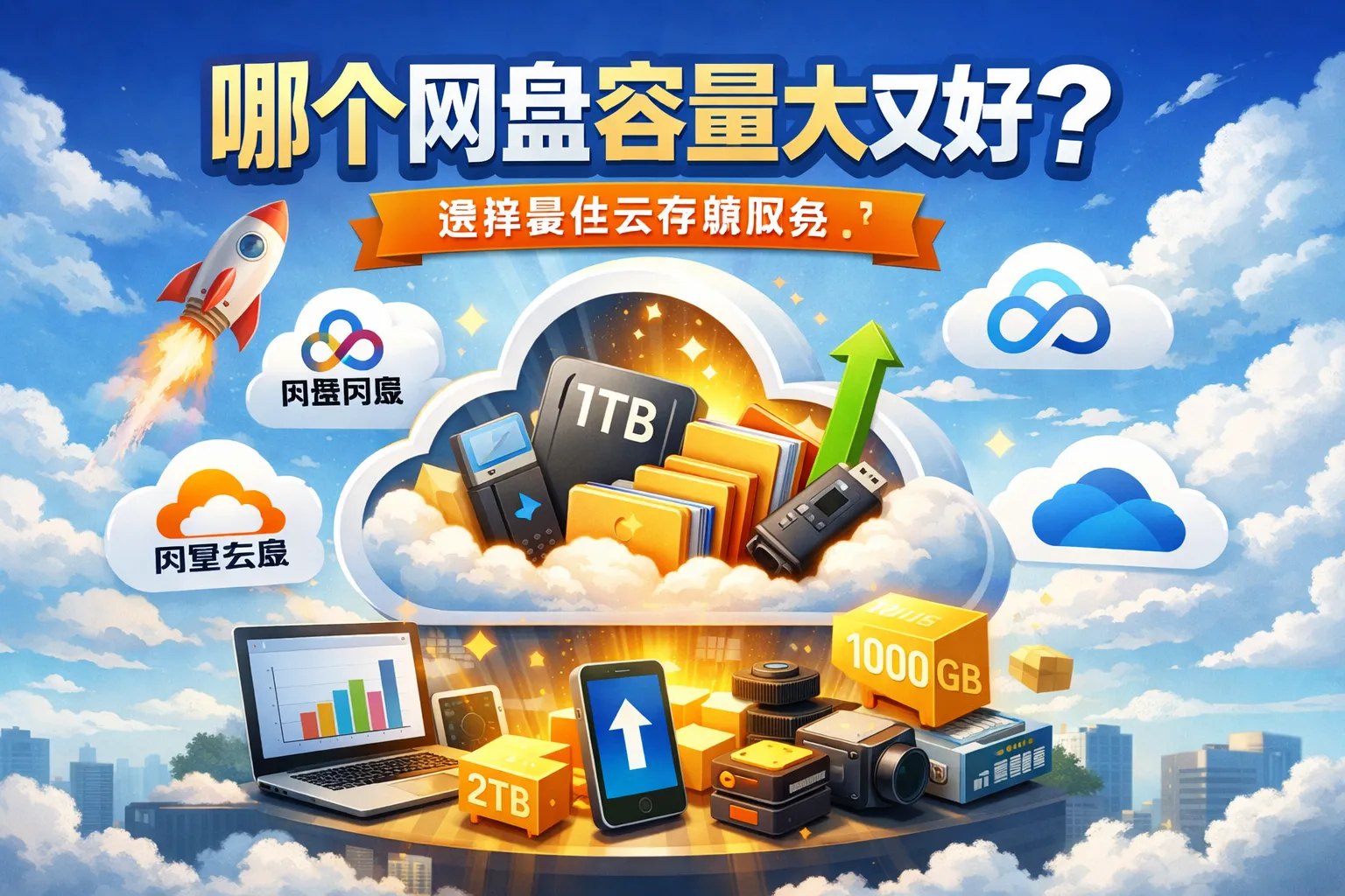 哪个网盘容量大又好