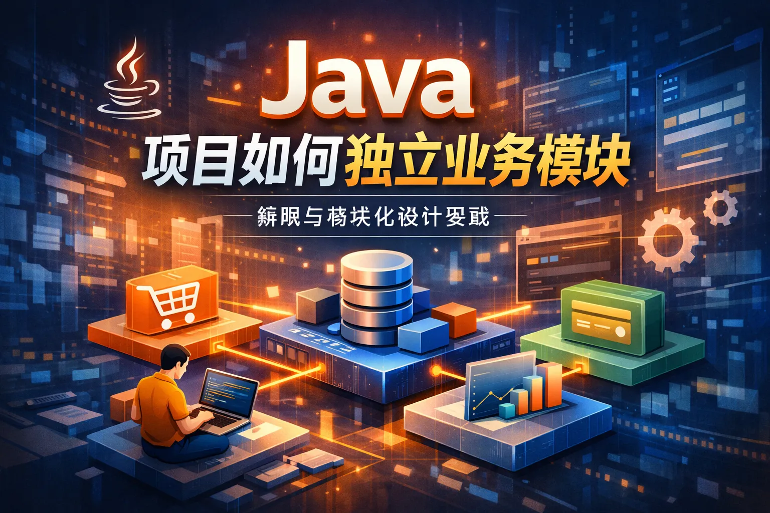 java项目如何独立业务模块