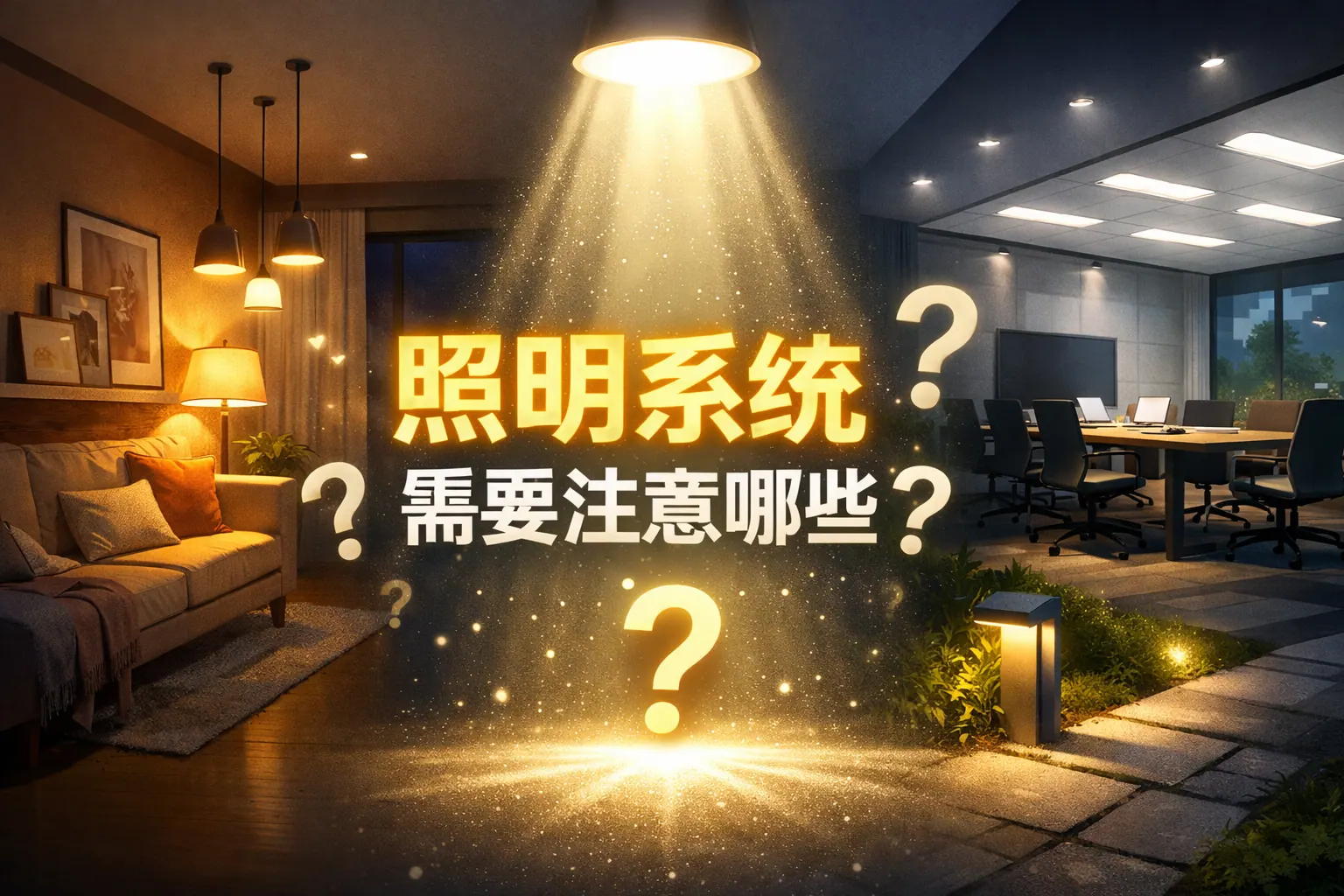 照明系统需要注意哪些
