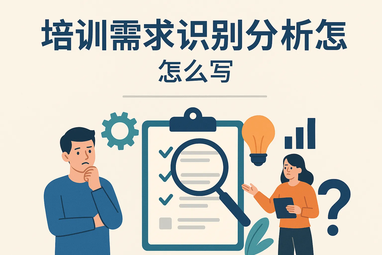 培训需求识别分析怎么写