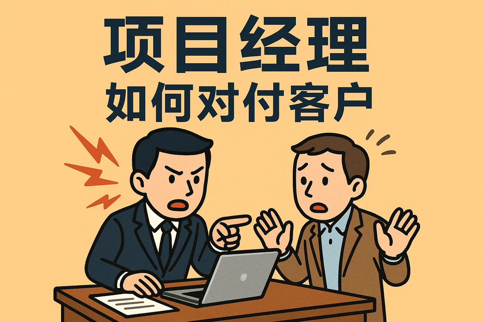 项目经理如何对付客户