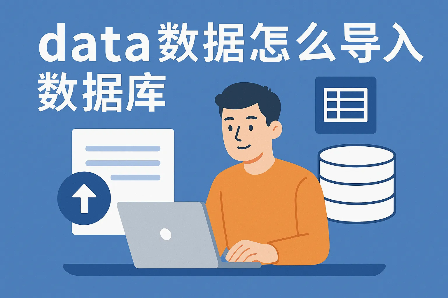 data数据怎么导入数据库