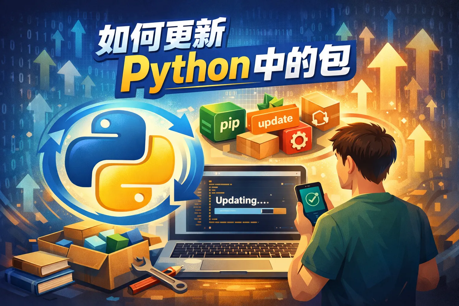 如何更新python中的包