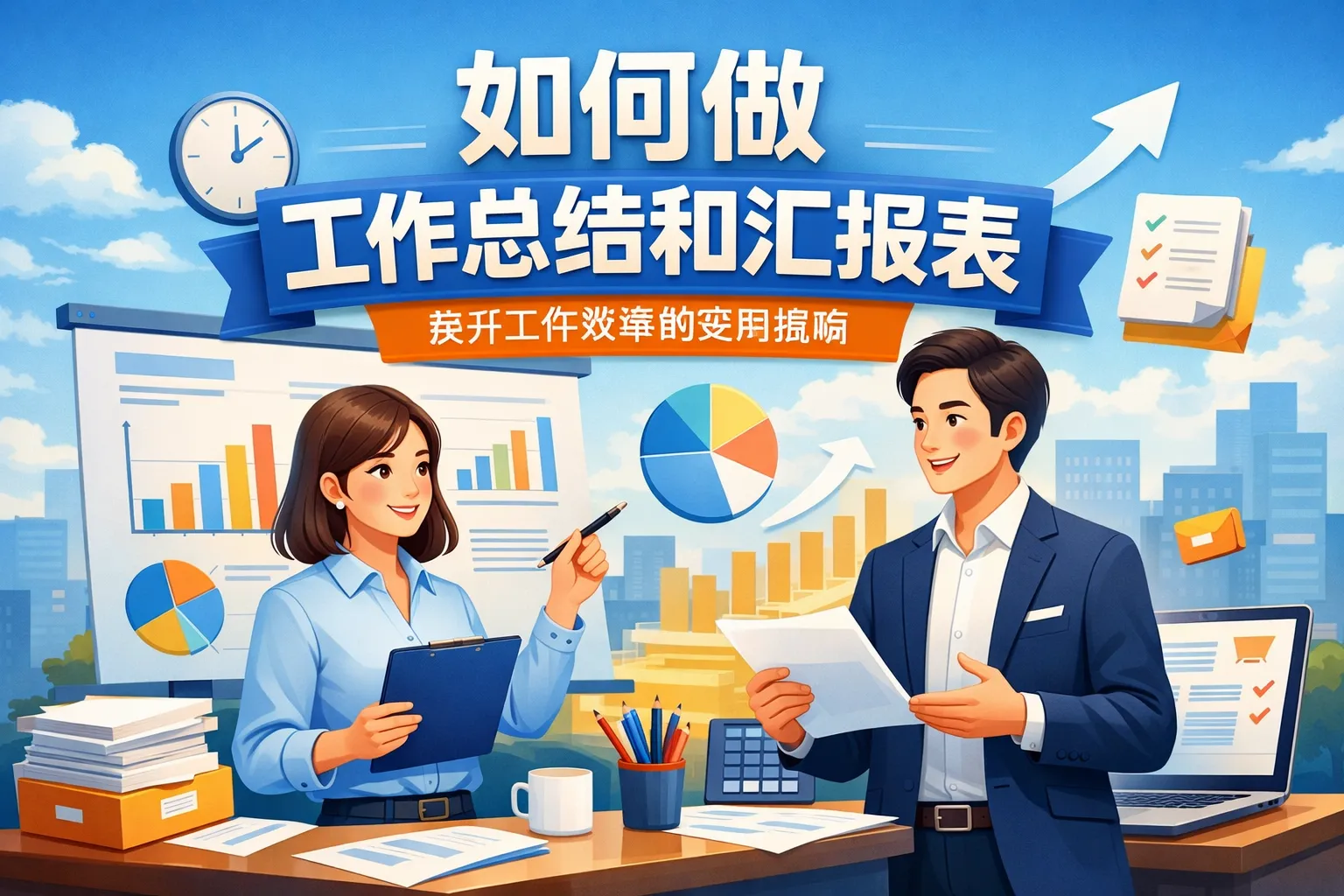 如何做工作总结和汇报表