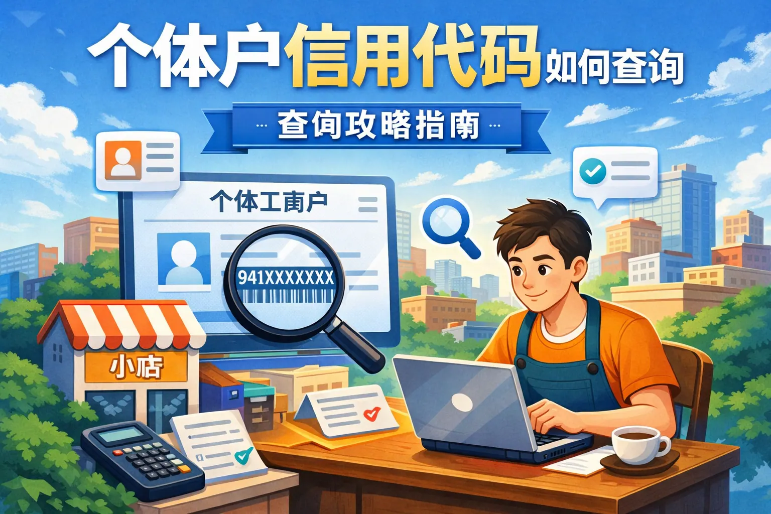 个体户信用代码如何查询