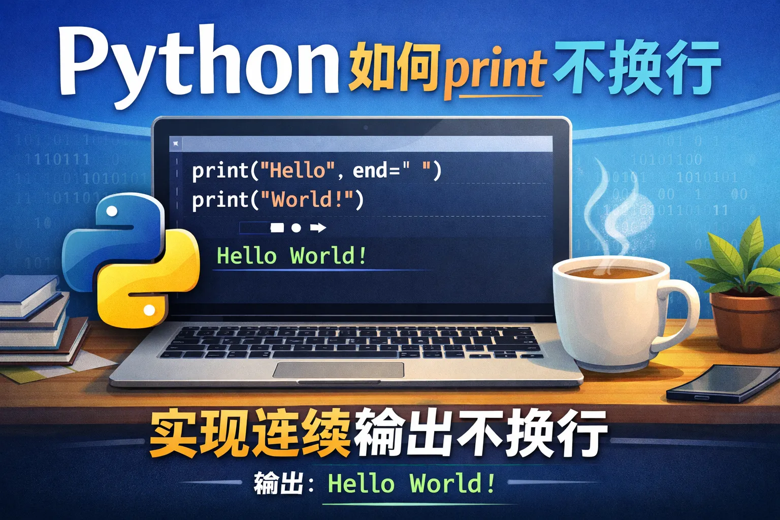python如何print不换行