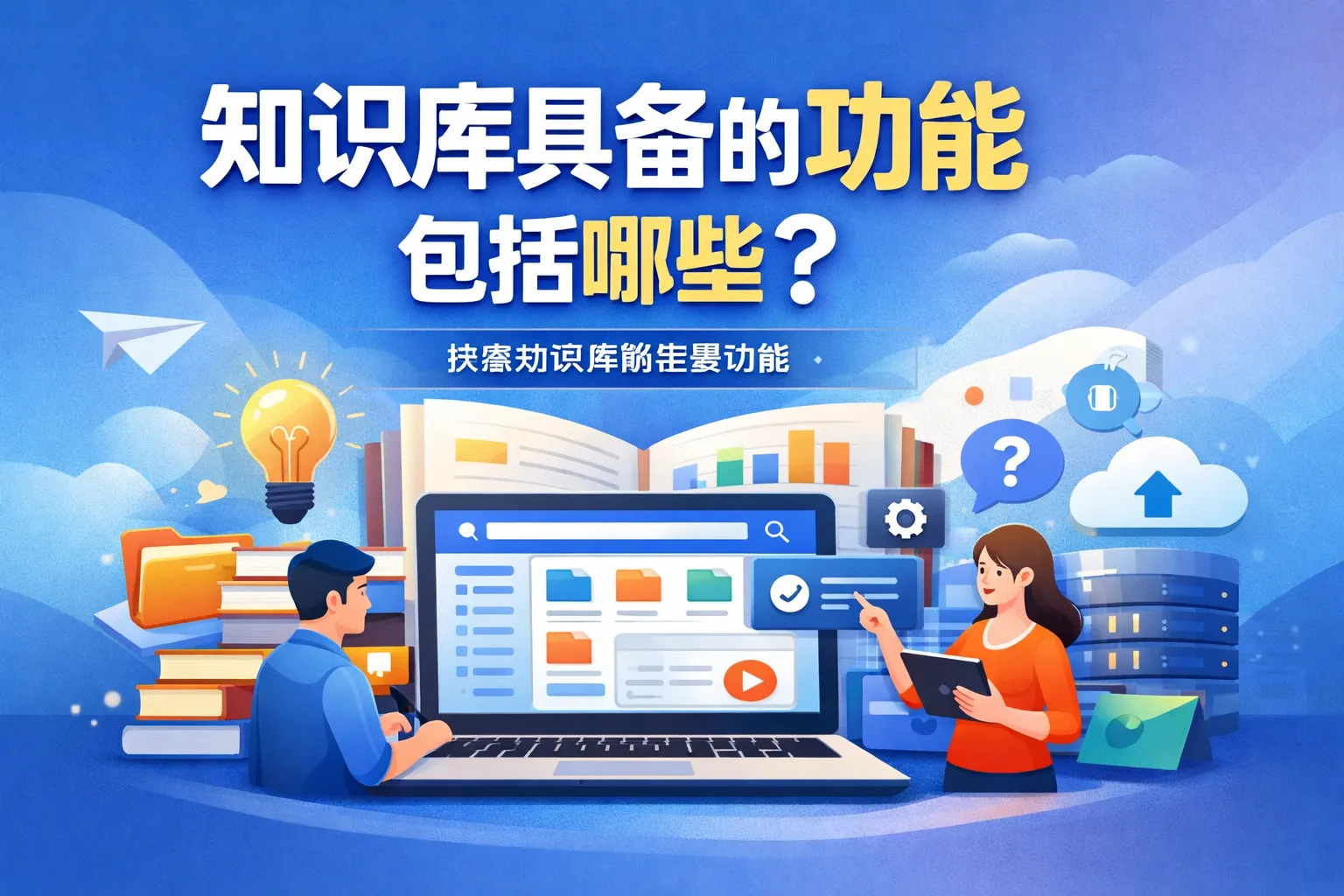 知识库具备的功能包括哪些