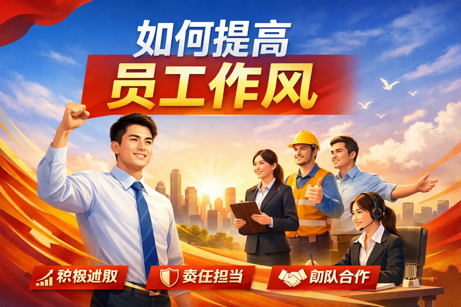 如何提高员工作风