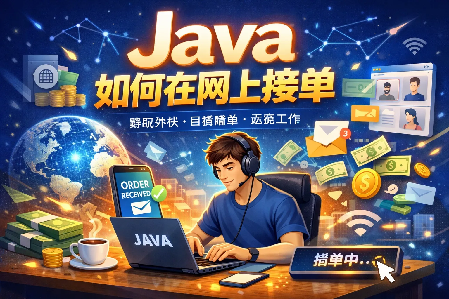 java如何在网上接单