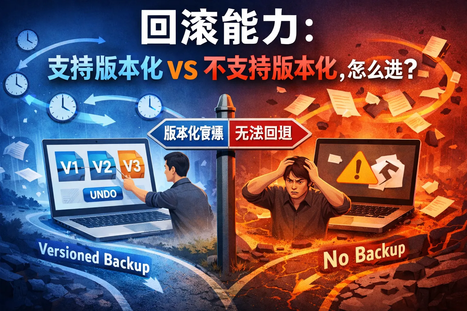 回滚能力:支持版本化vs不支持版本化,怎么选?