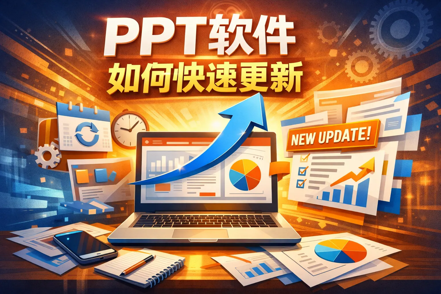 ppt软件如何快速更新