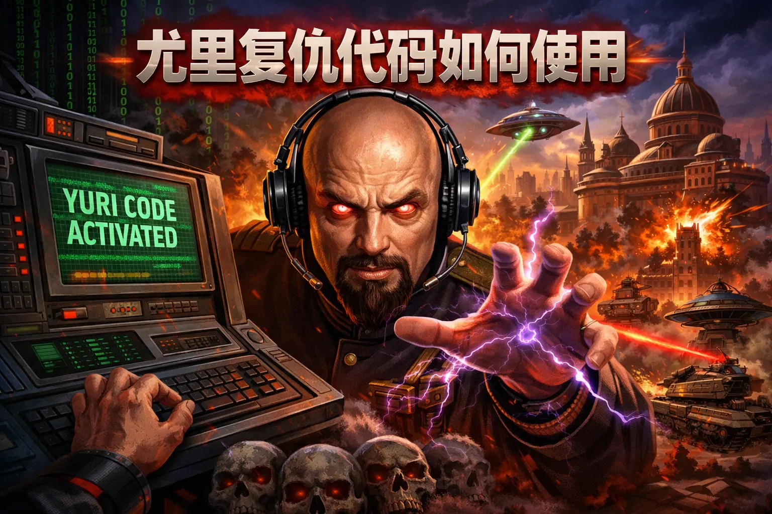 尤里复仇代码如何使用