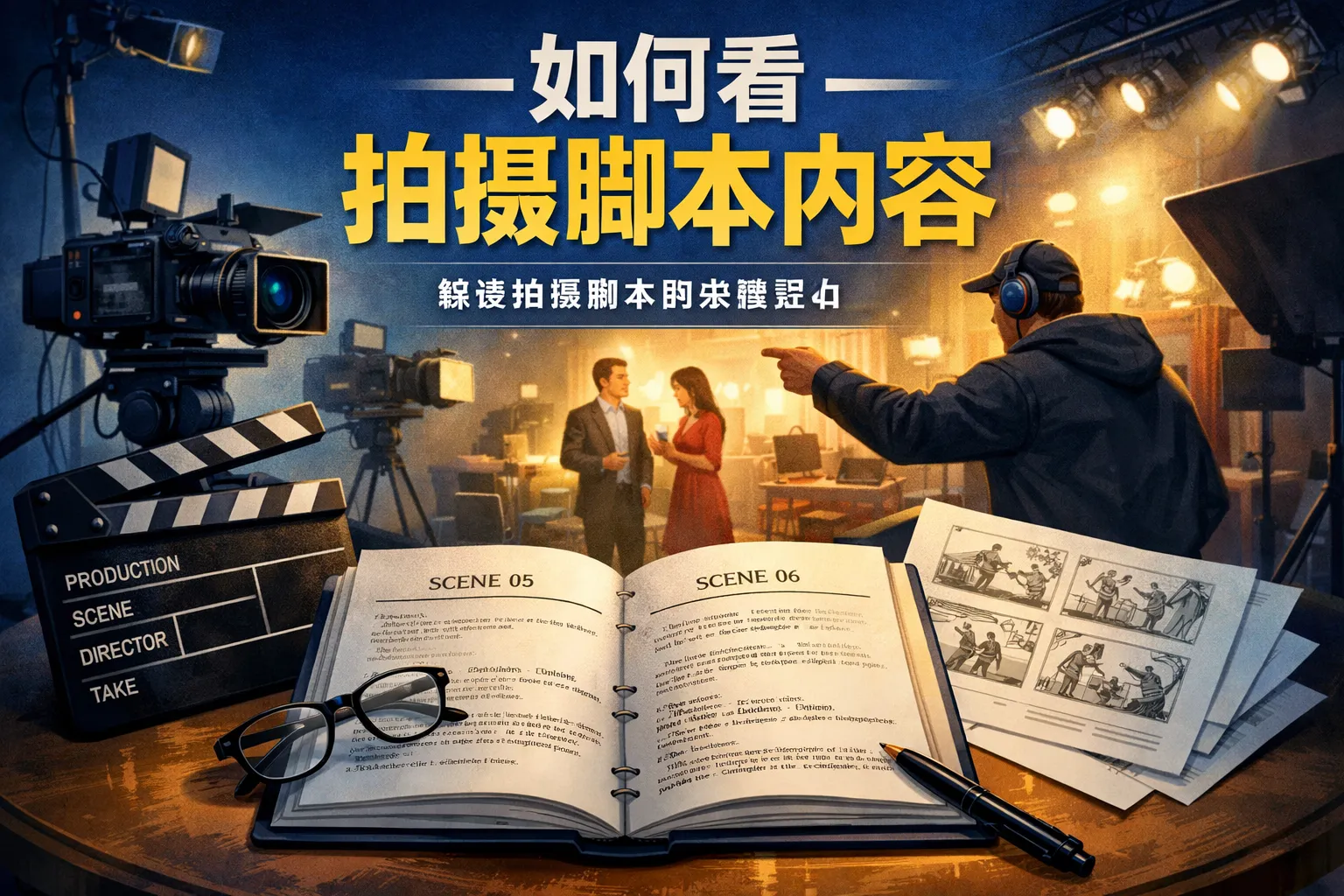 如何看拍摄脚本内容