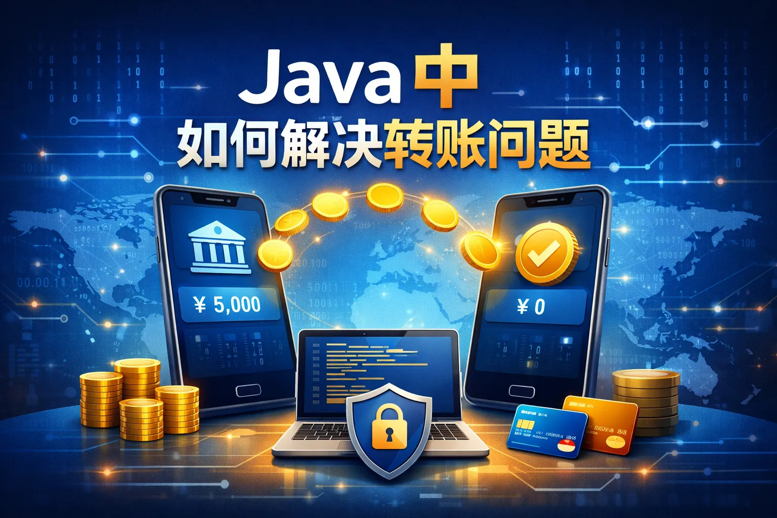 java中如何解决转账问题