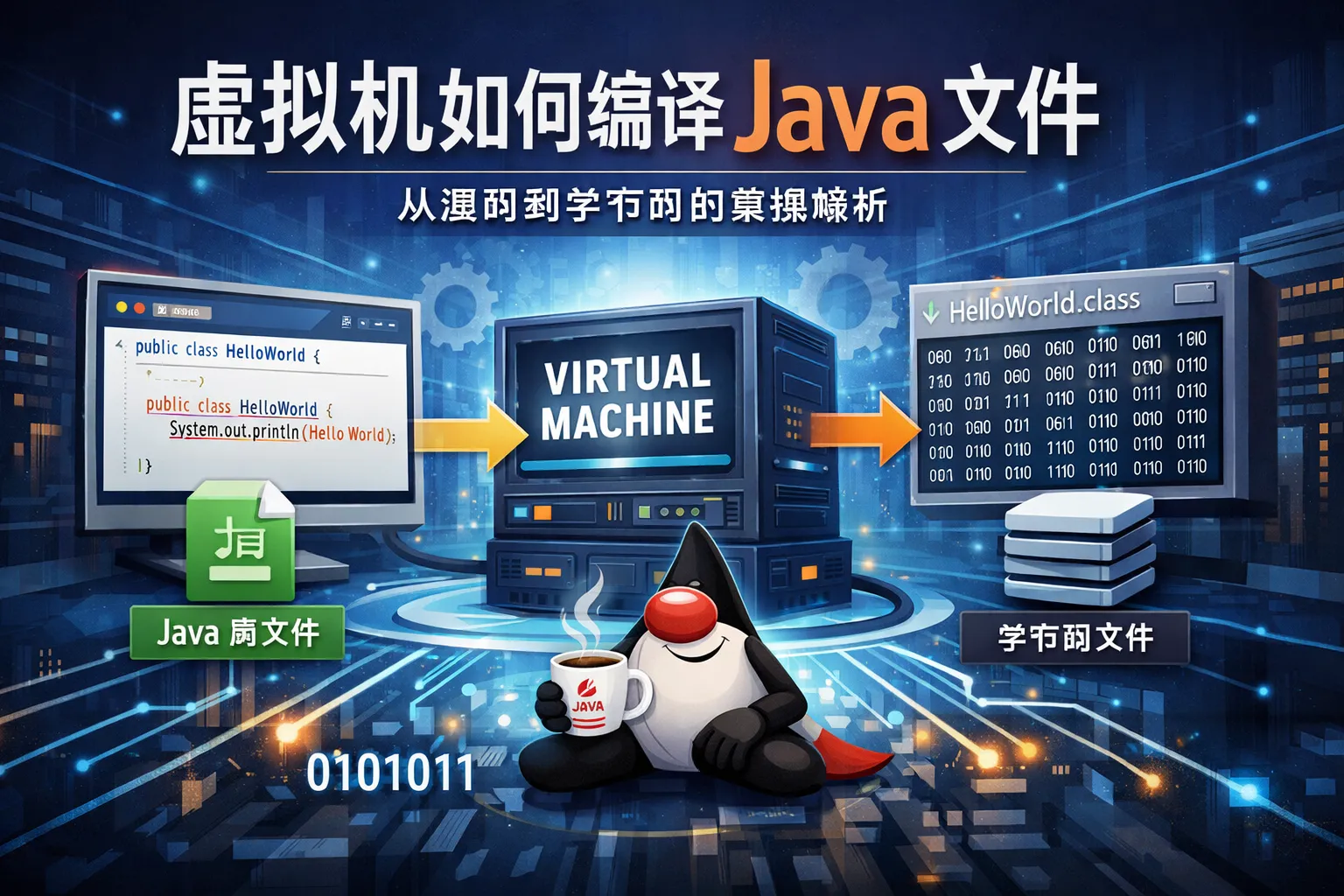 虚拟机如何编译java文件