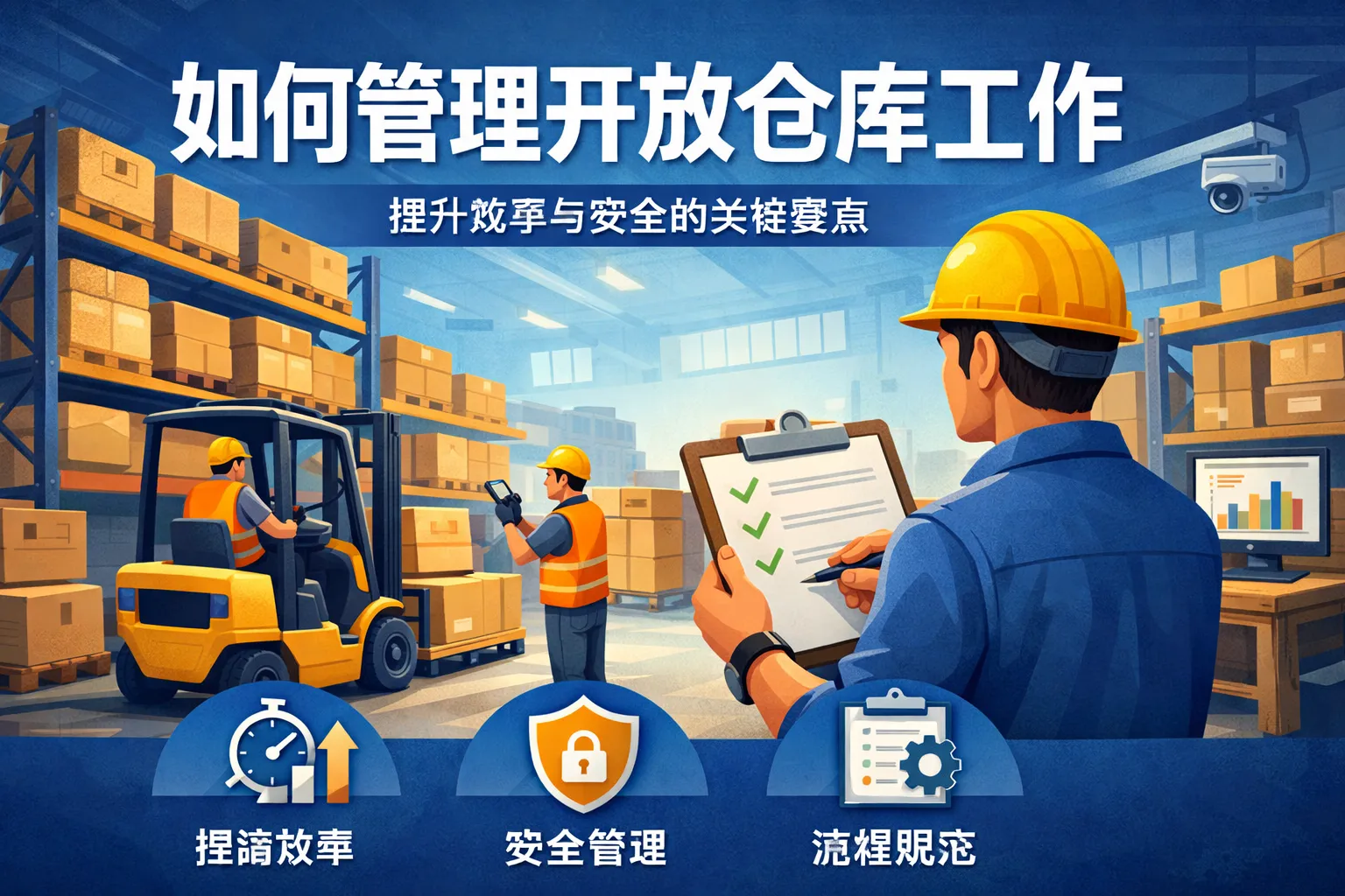 如何管理开放仓库工作