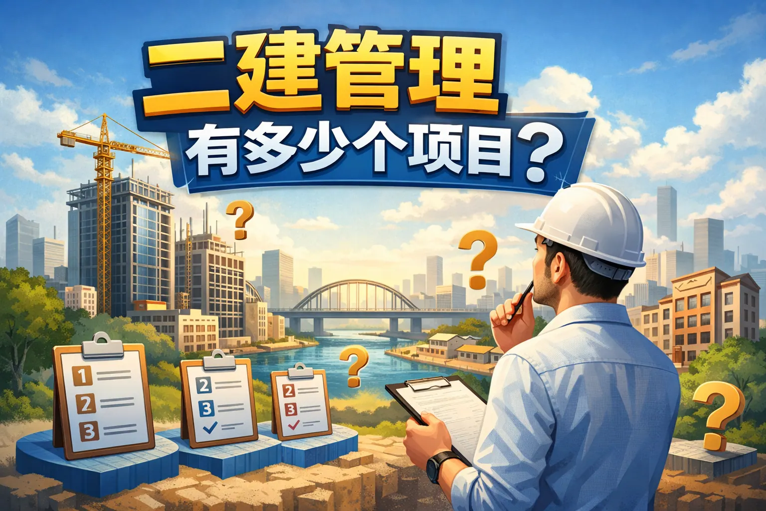 二建管理有多少个项目