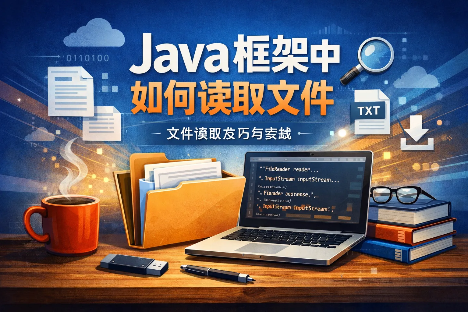 java框架中如何读取文件