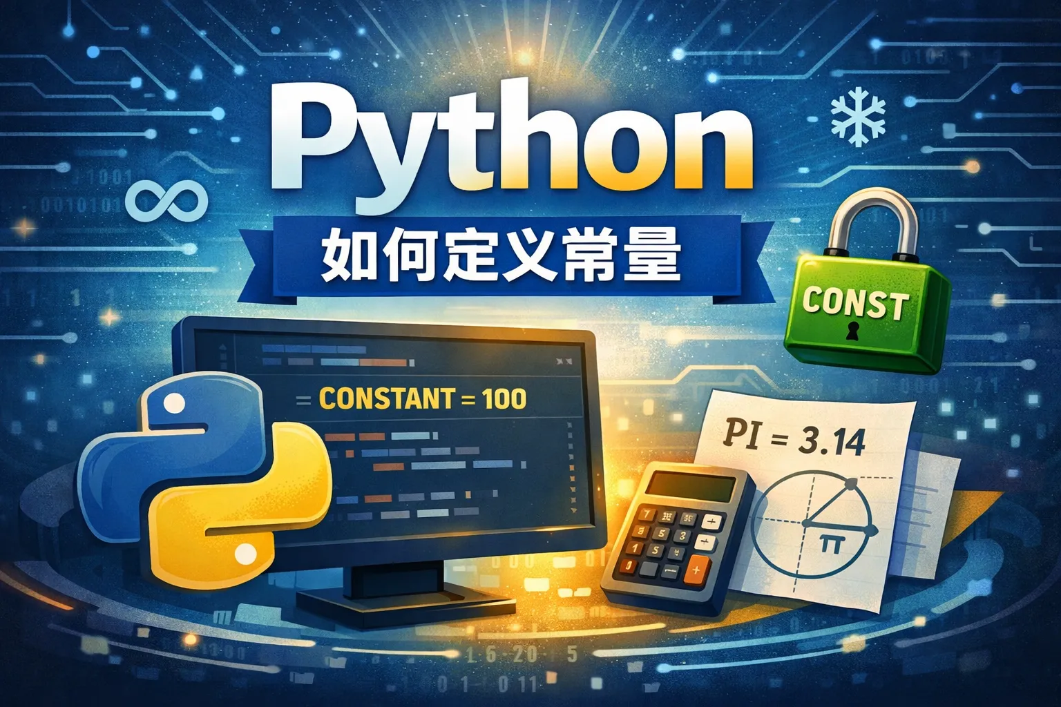 python 如何定义常量