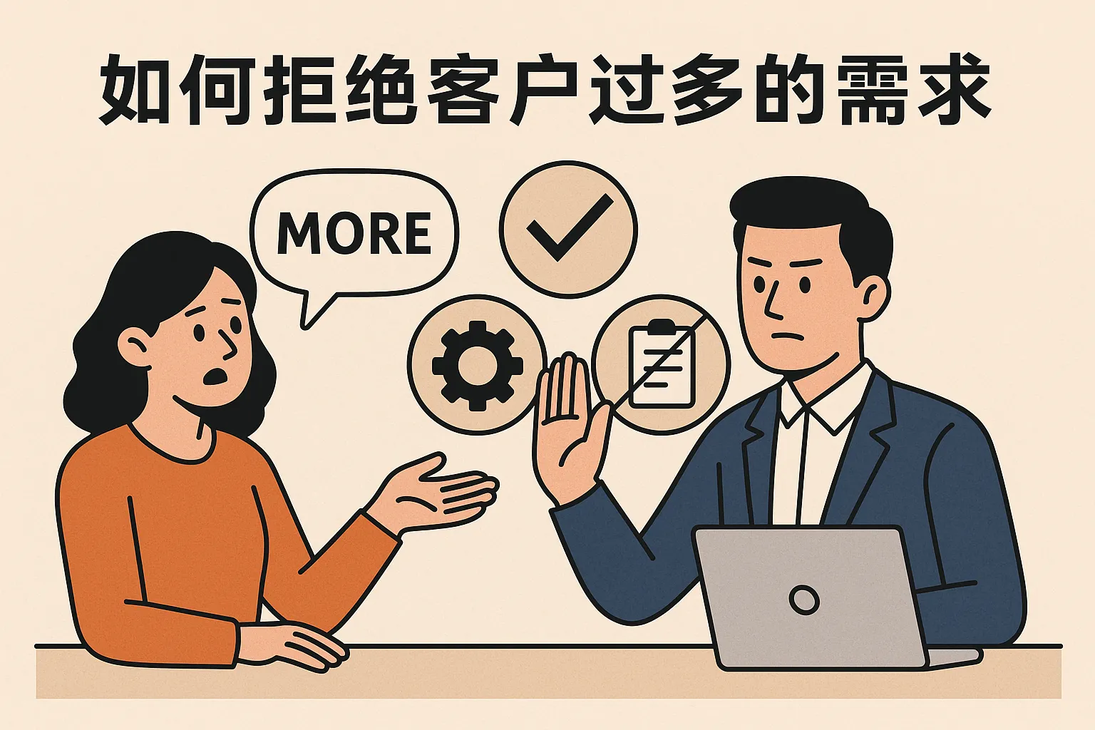 怎么拒绝客户过多的需求