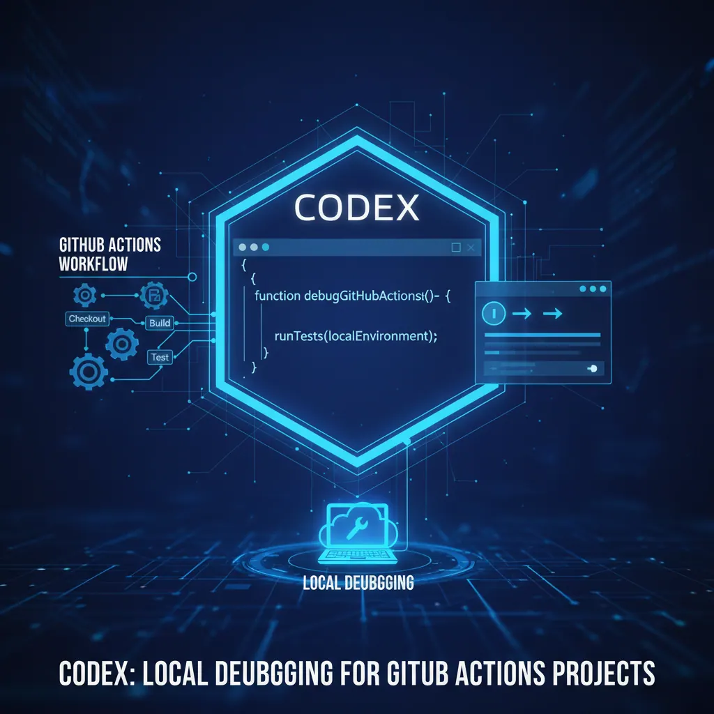 Codex 怎么排查 GitHub Actions 项目的本地调试
