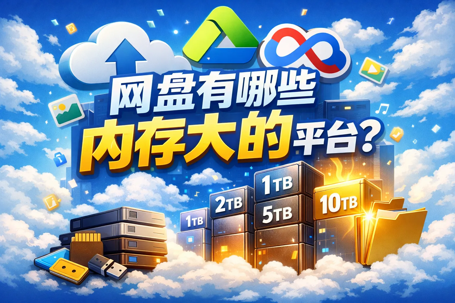 网盘有哪些内存大的平台