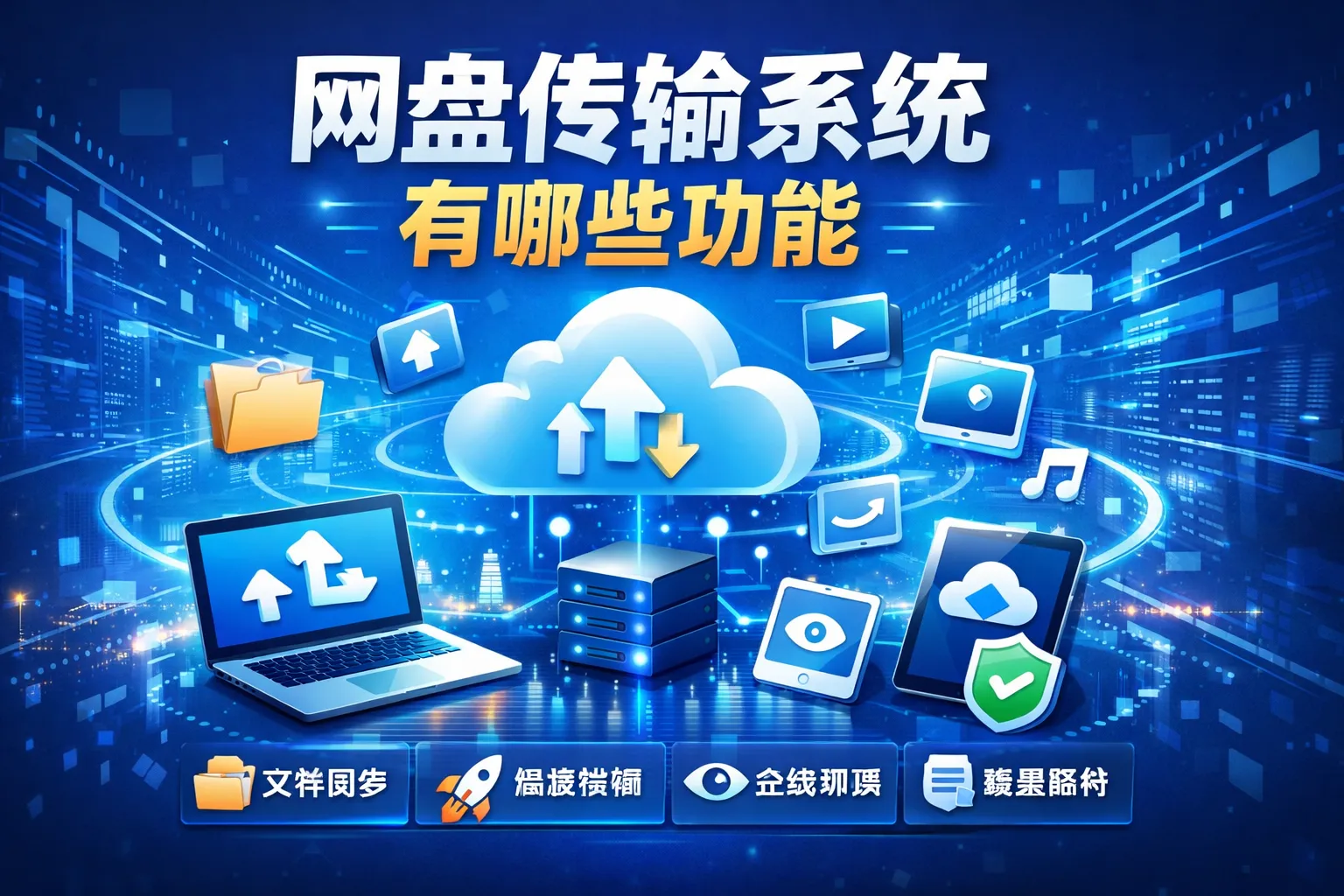 网盘传输系统有哪些功能