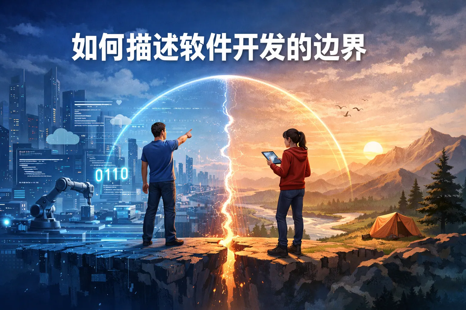 如何描述软件开发的边界