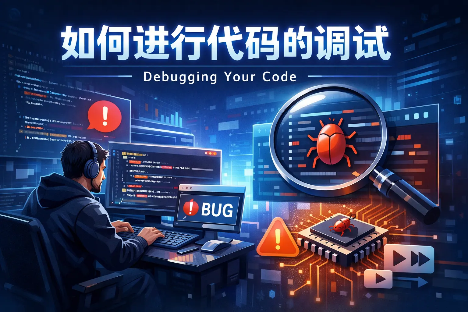 如何进行代码的调试