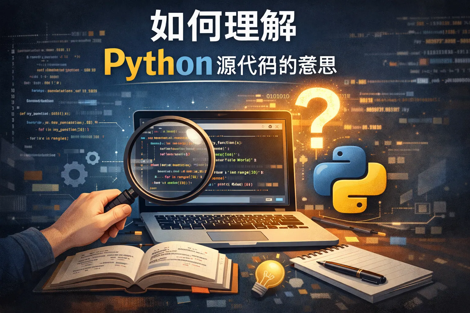 如何理解python源代码的意思