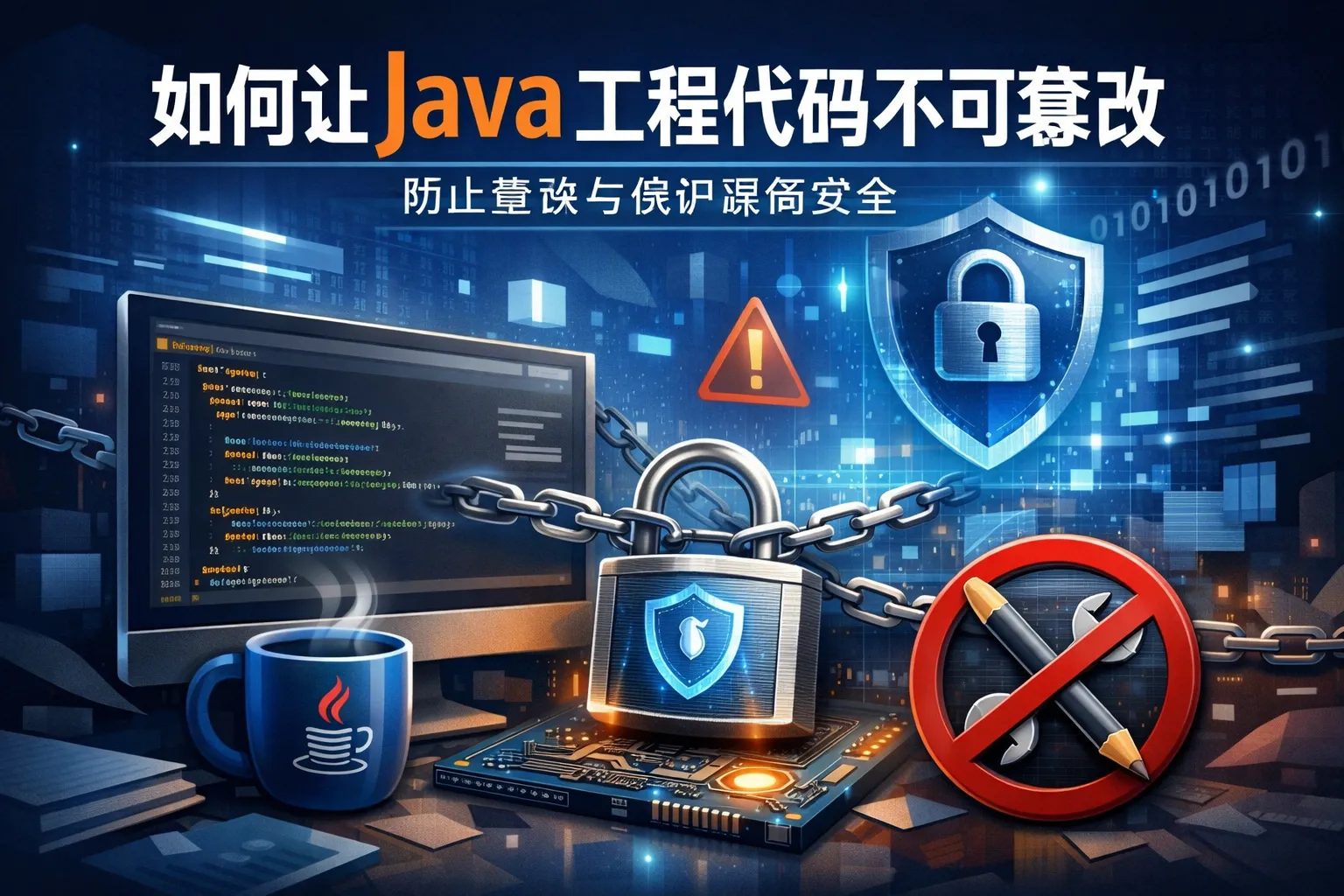 如何让java工程代码不可篡改