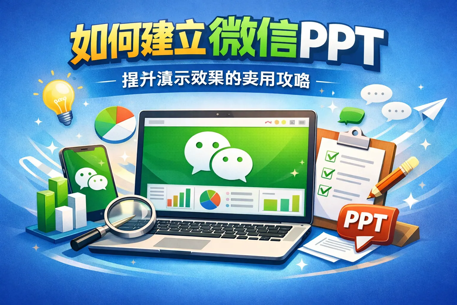 如何建立微信ppt
